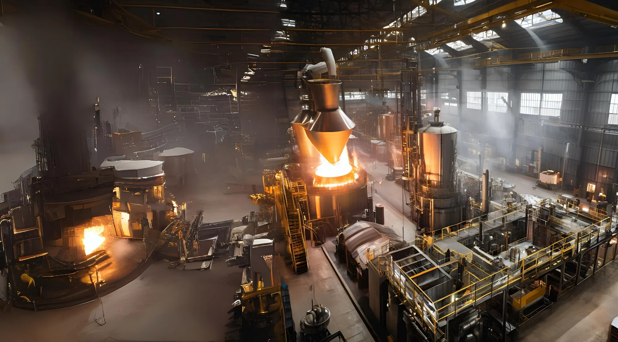 Produktion feuerfester Bauteile bei HAGENBURGER